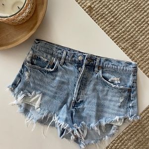 AGOLDE PARKER SHORTS SIZE 27